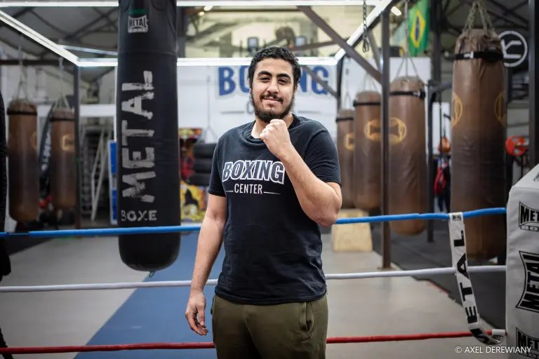 Mehdi, coach de boxe au Boxing Center