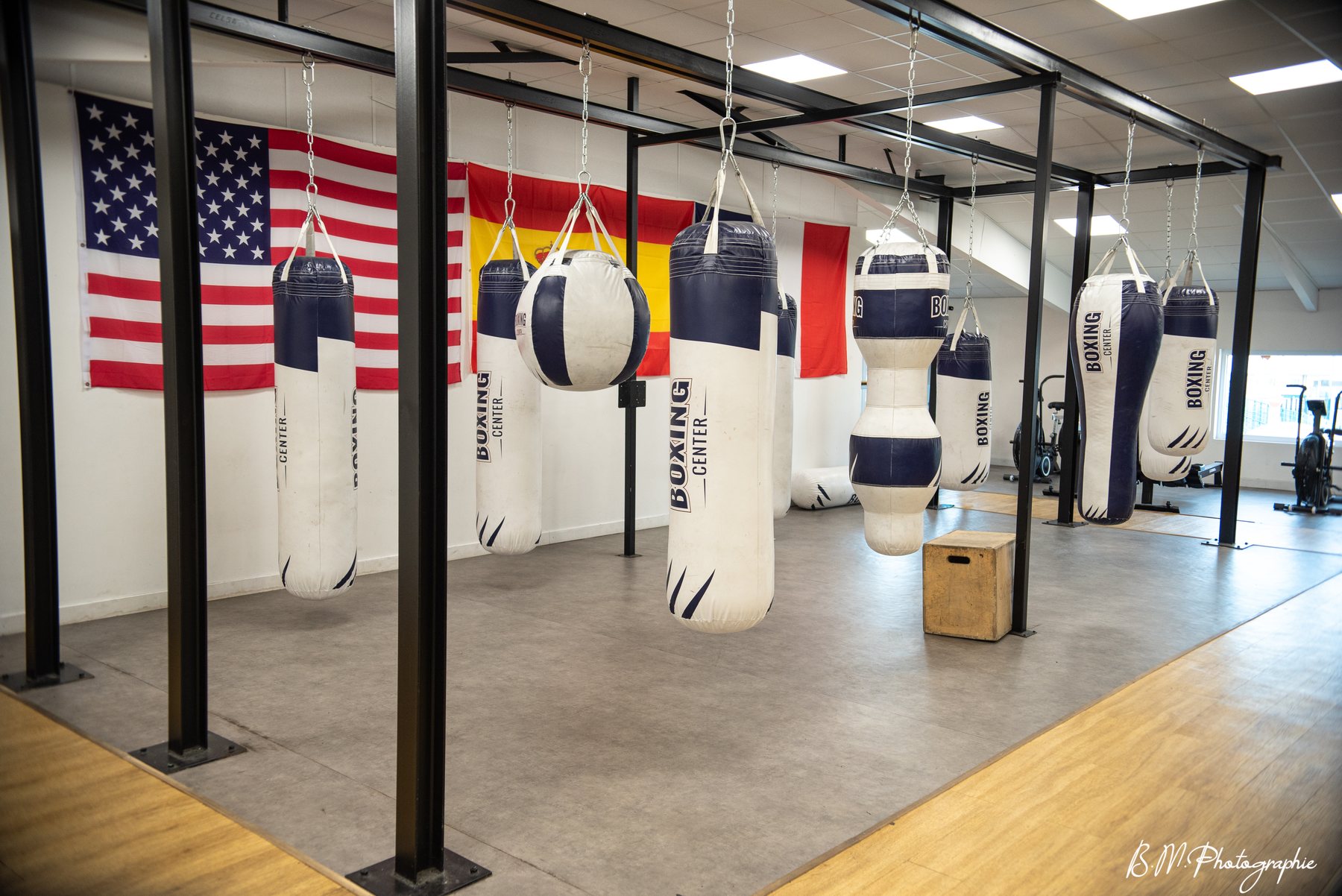 Sacs de frappe du Boxing Center